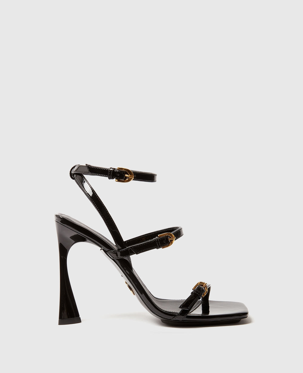 Elsa Patent Heeled Sandals