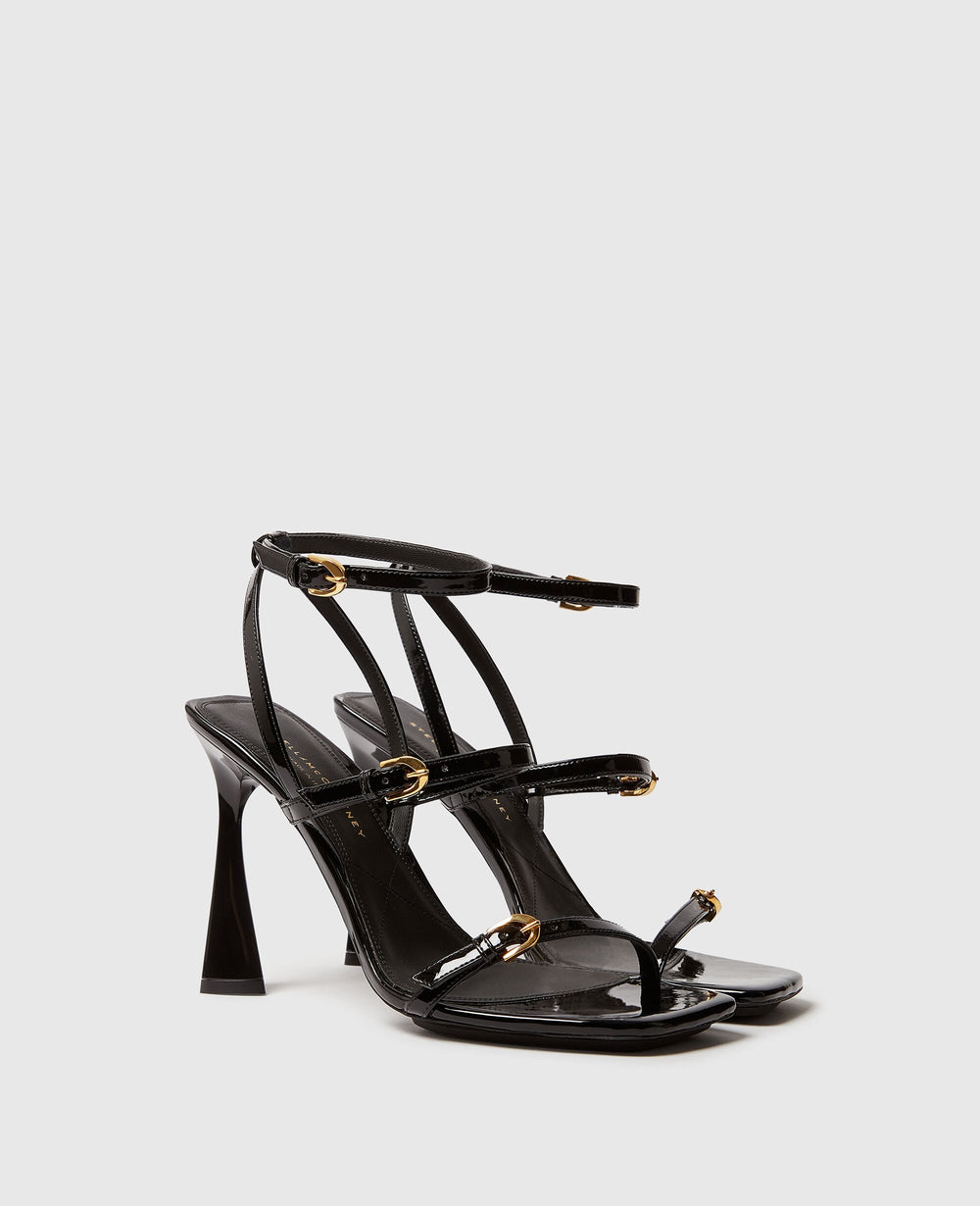 Elsa Patent Heeled Sandals