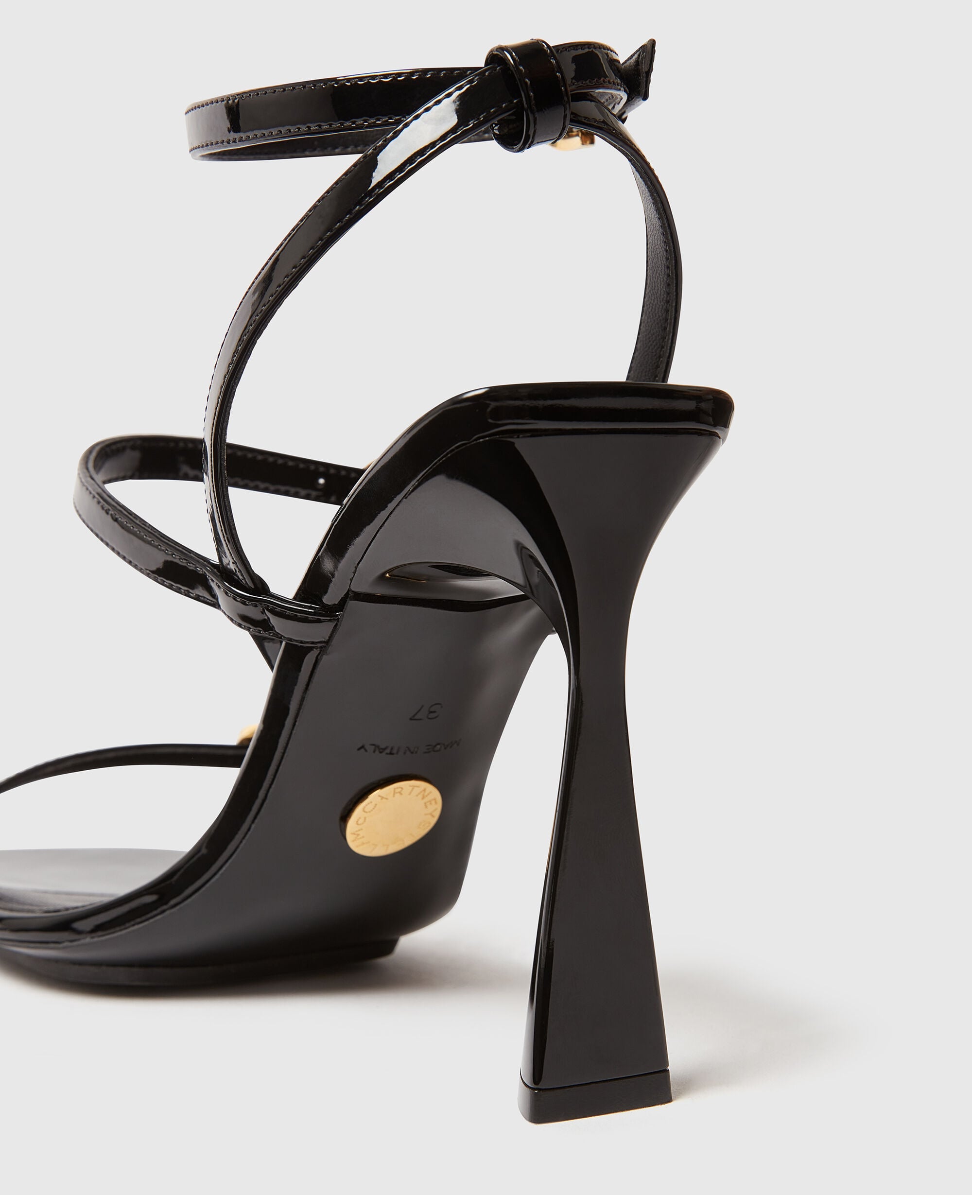 Elsa Patent Heeled Sandals