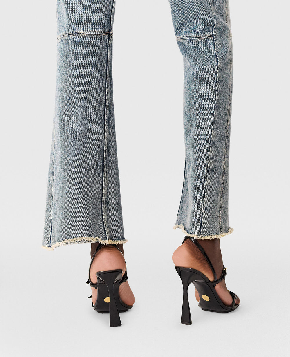 Elsa Patent Heeled Sandals
