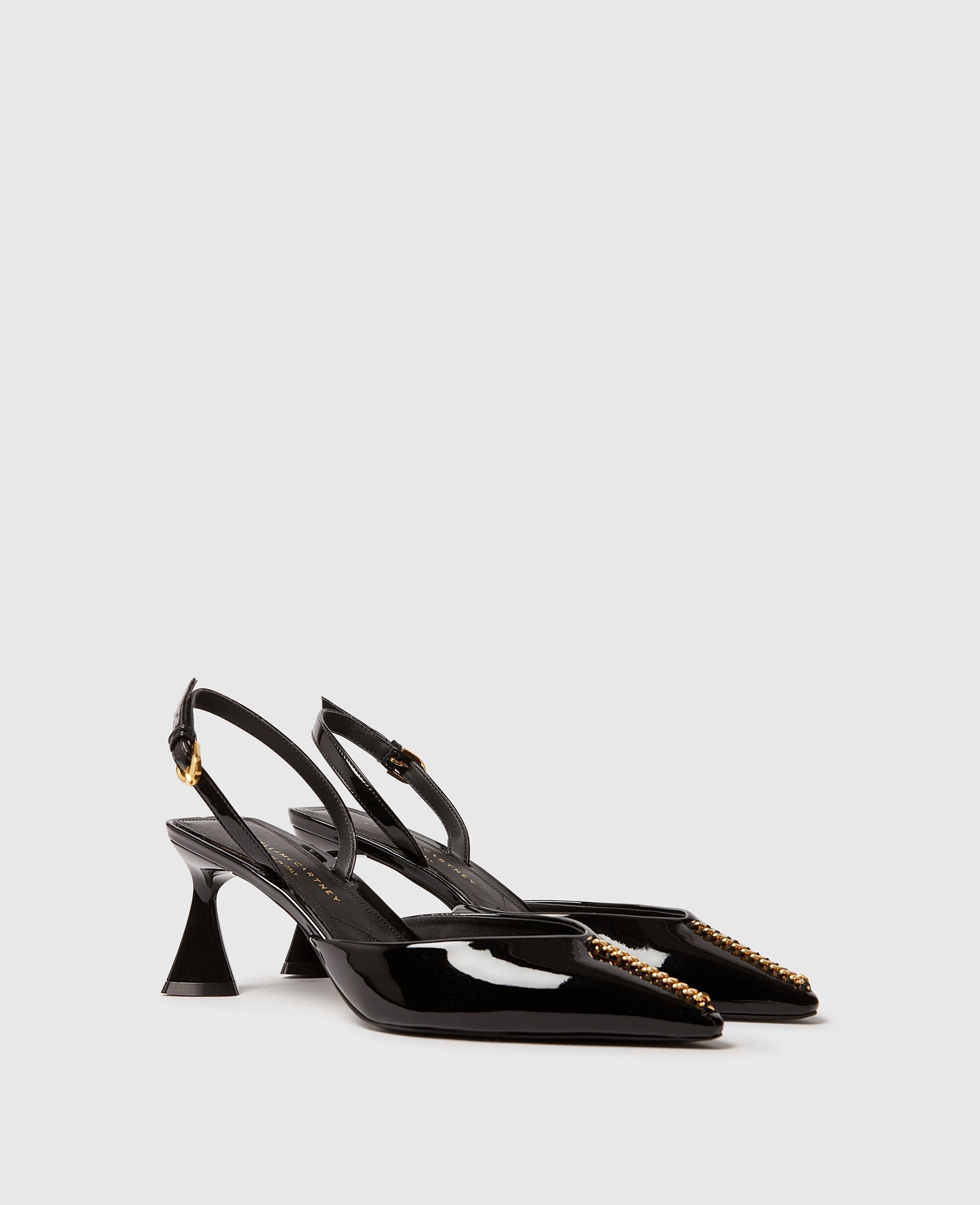 Elsa Patent Slingbacks
