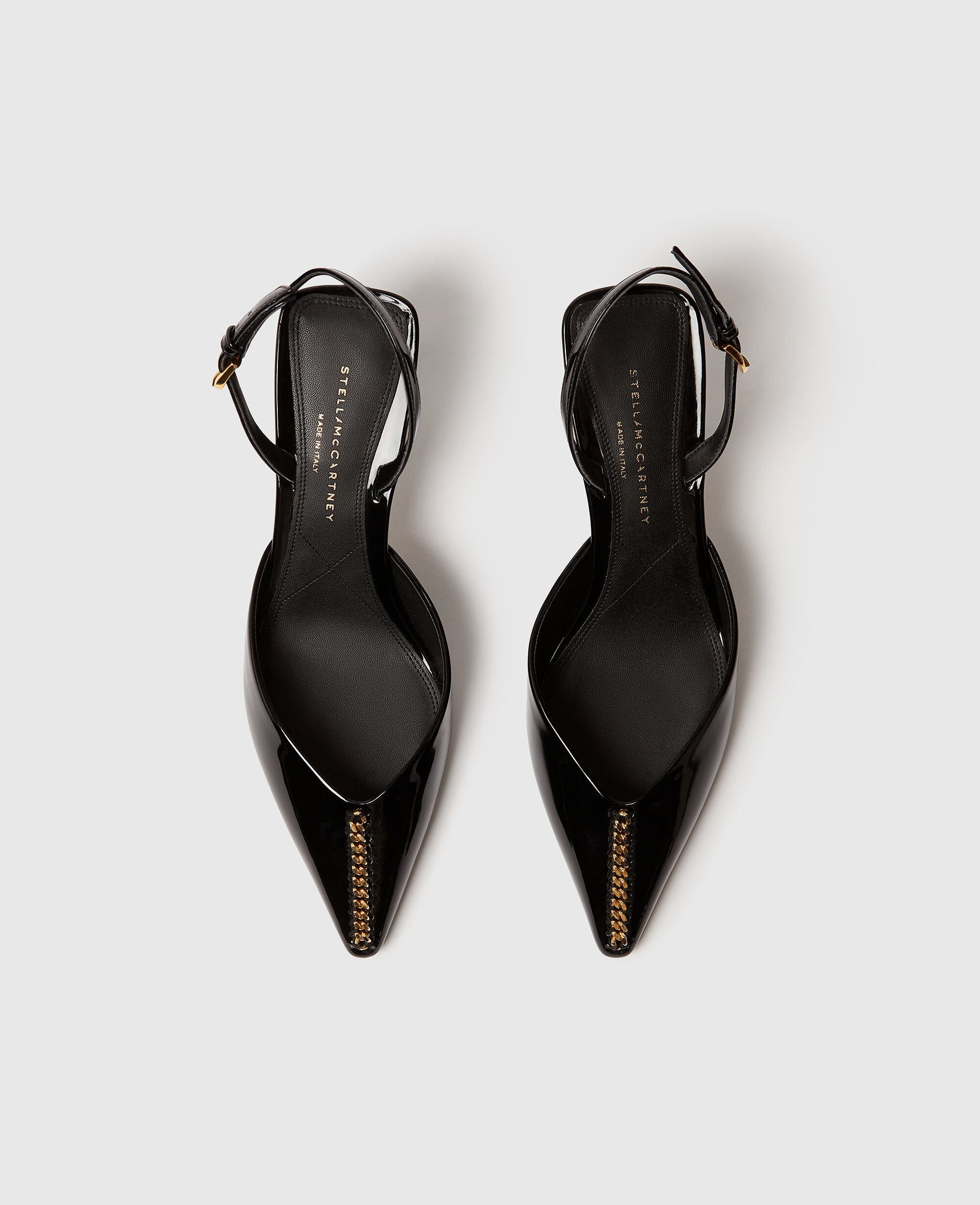 Elsa Patent Slingbacks