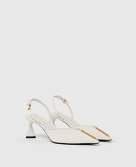 Elsa Patent Slingbacks