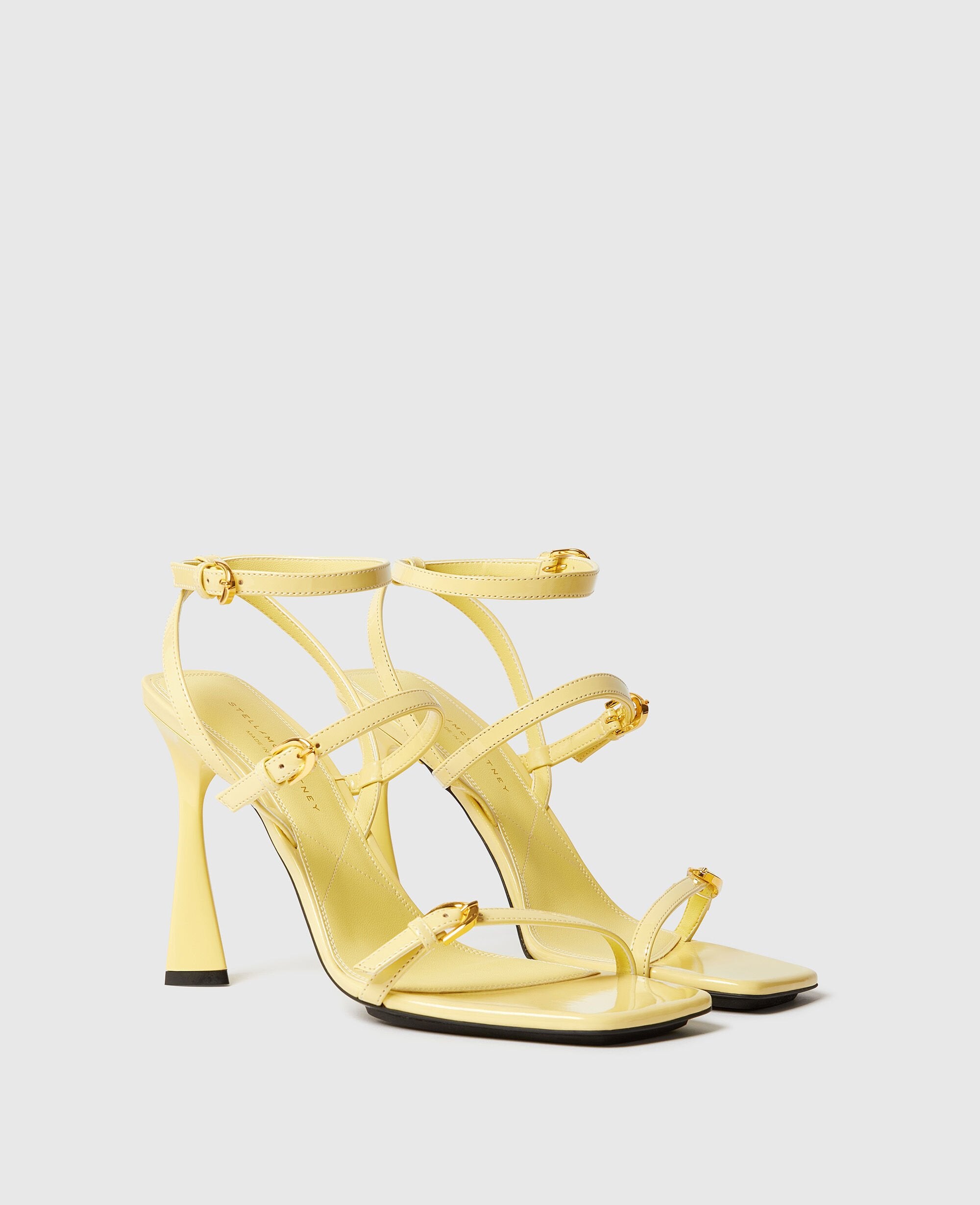 Elsa Patent Heeled Sandals