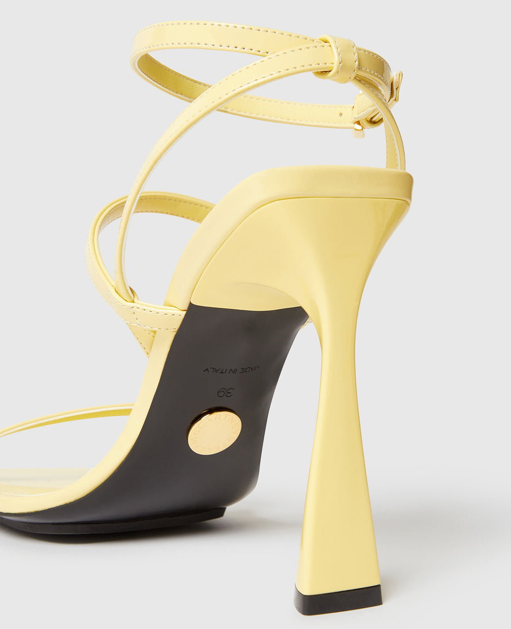 Elsa Patent Heeled Sandals