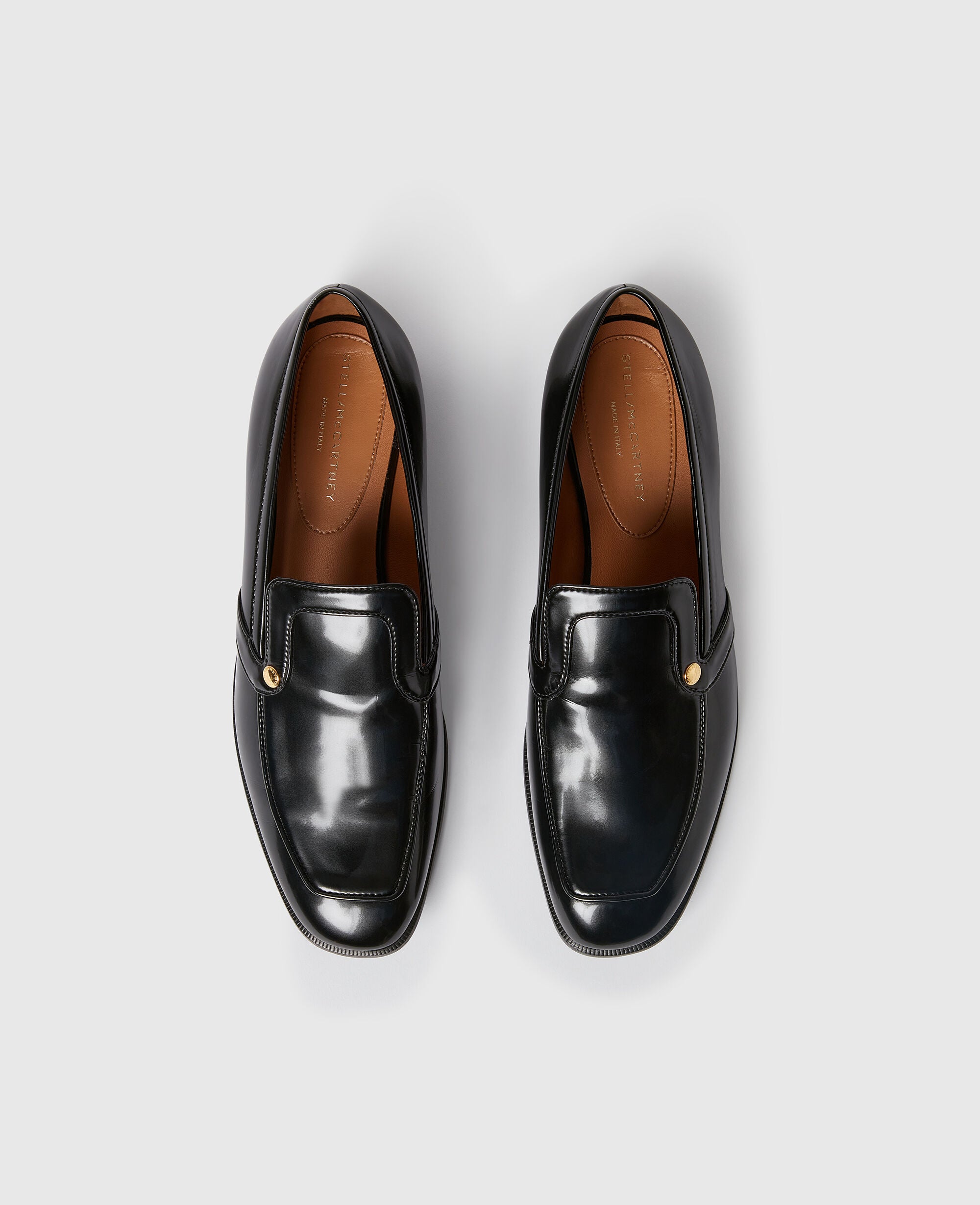 Brushed Bicolor Loafers