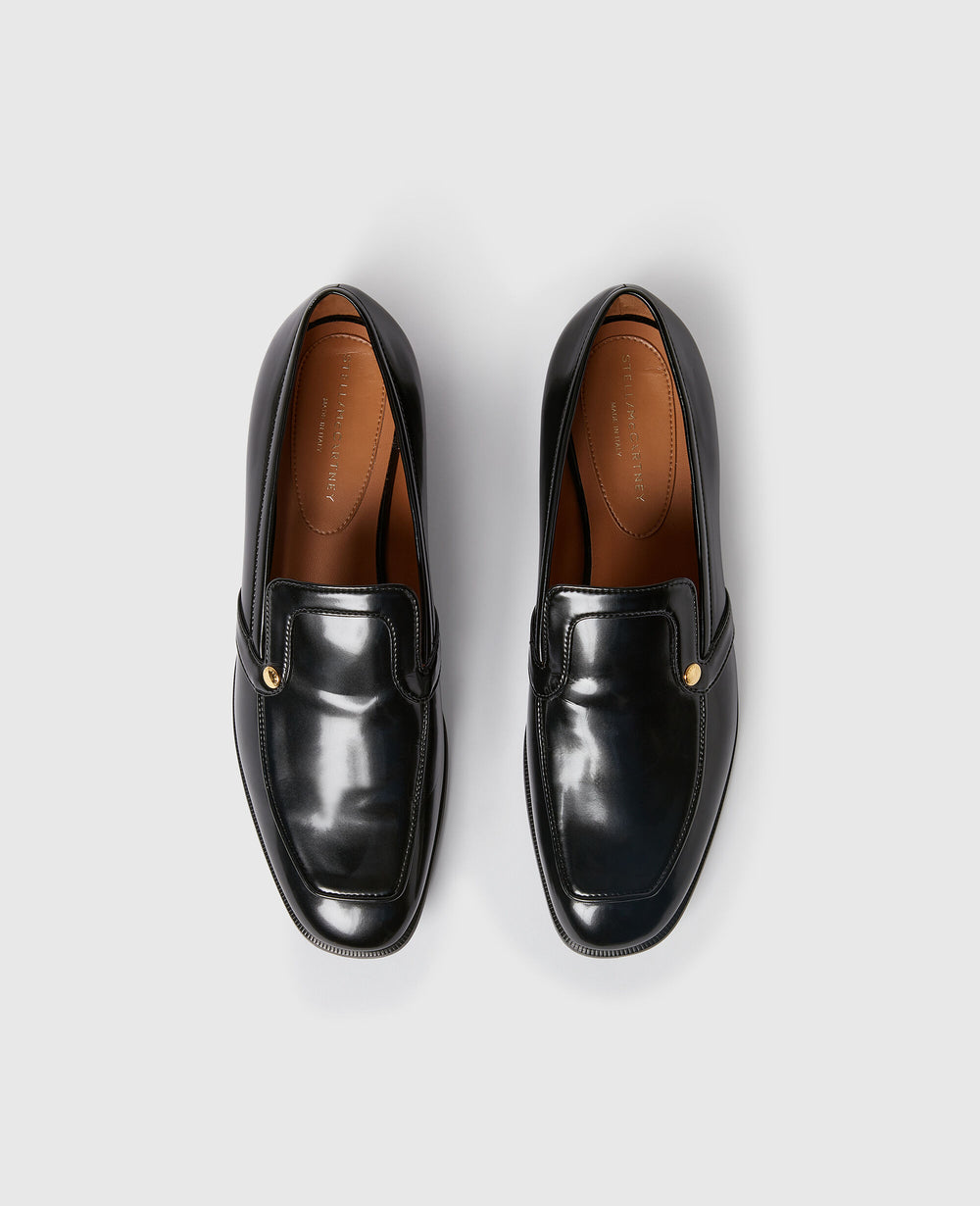 Brushed Bicolor Loafers