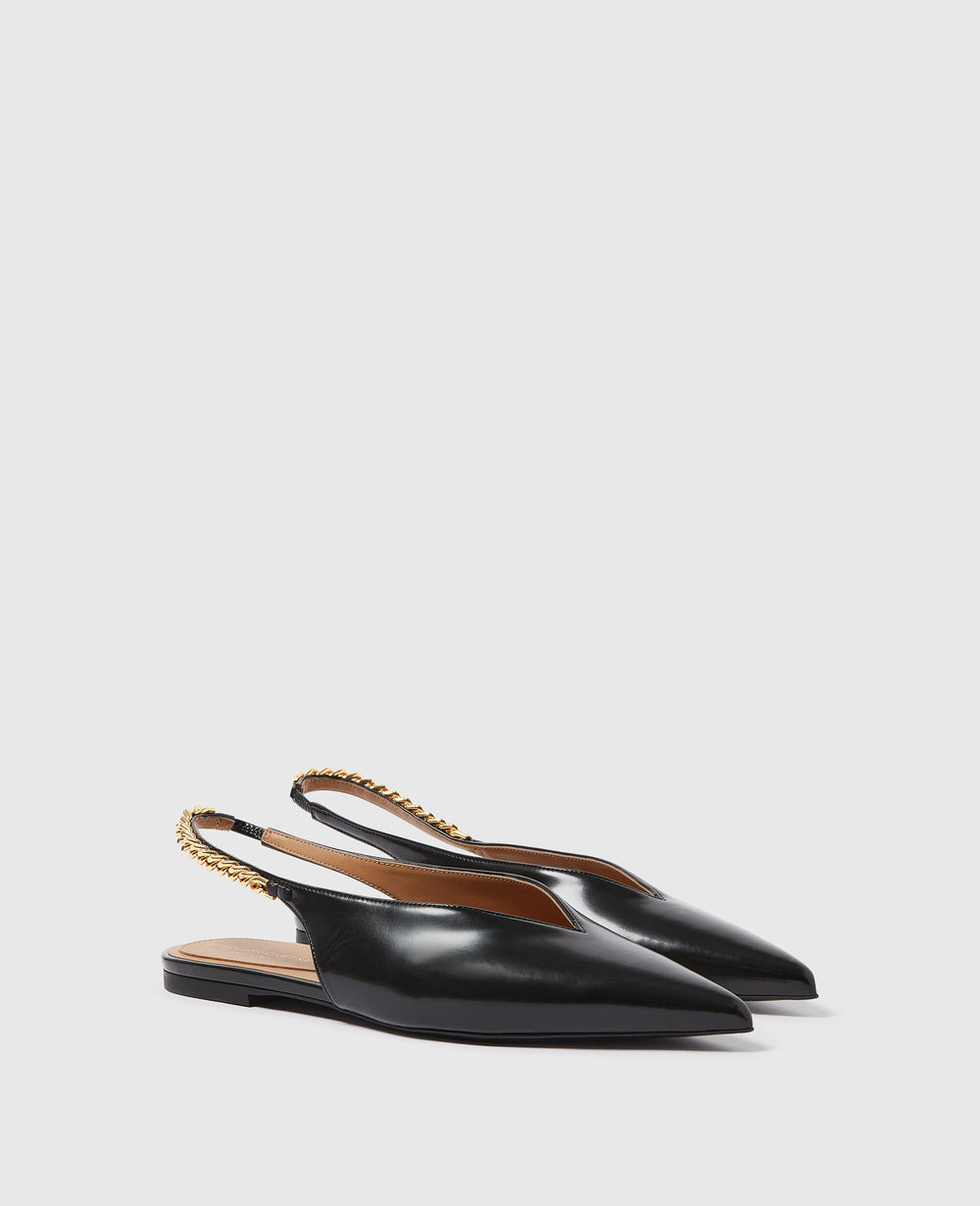 Falabella Flat Slingback Shoes