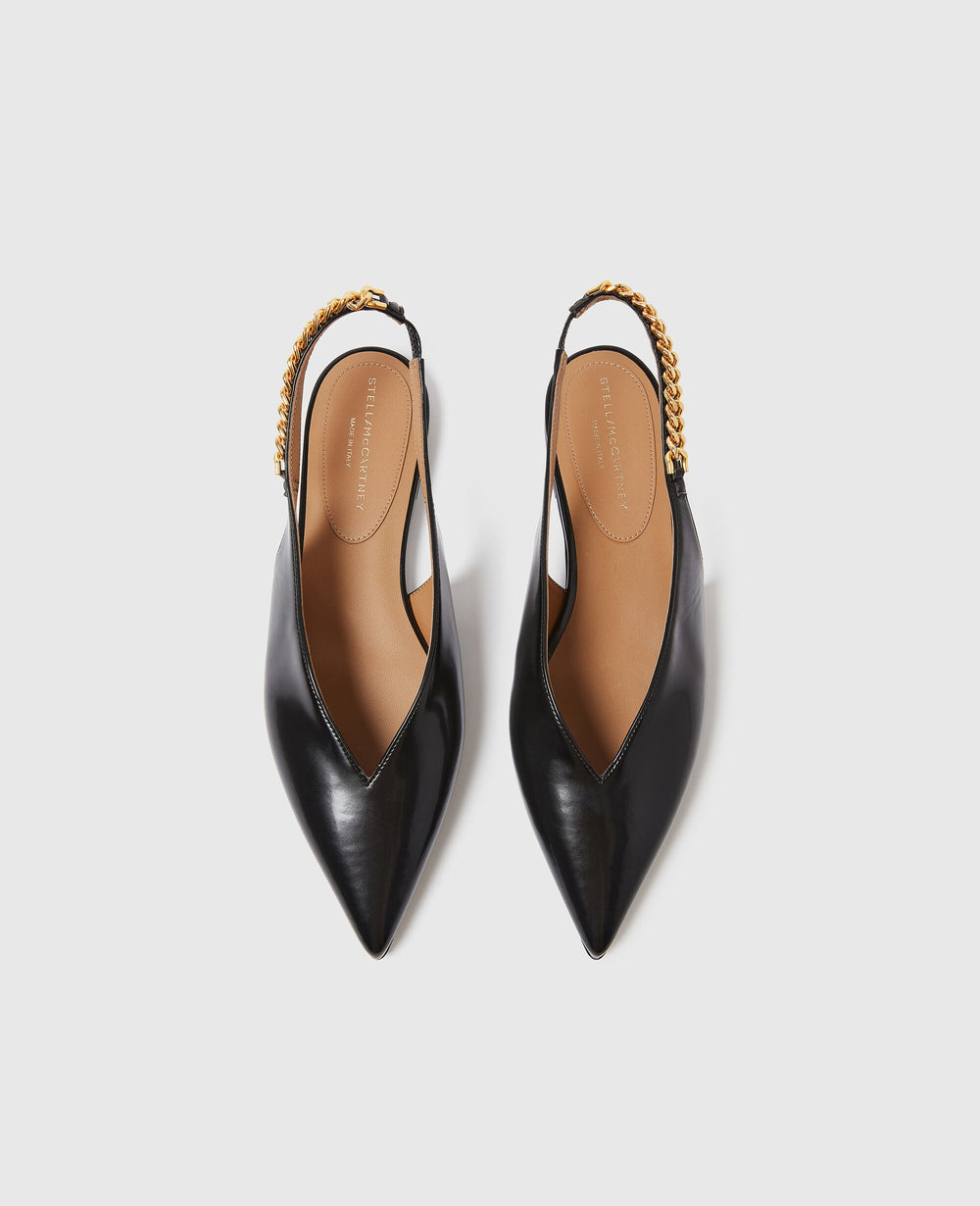 Falabella Flat Slingback Shoes