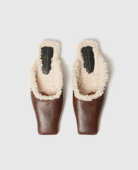 Vegan Plush-Lined Slippers