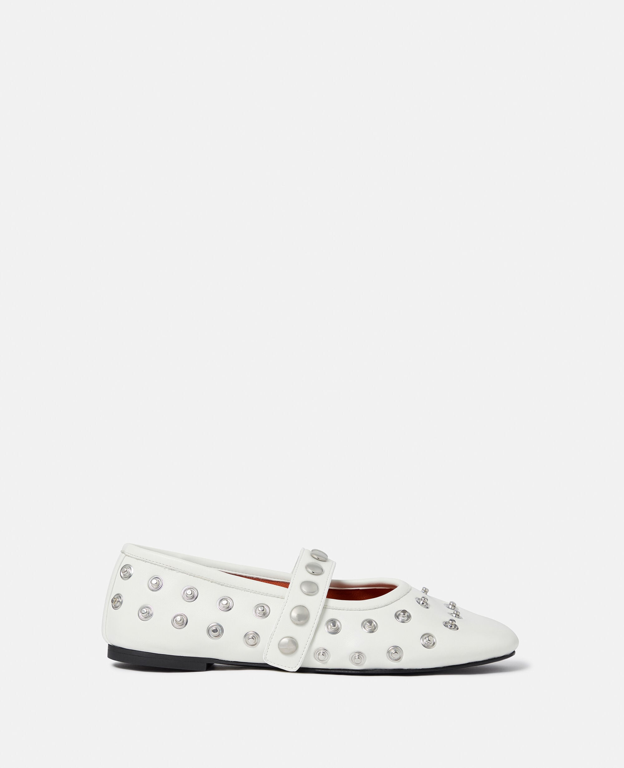 Ryder Popper-Studded Ballet Flats