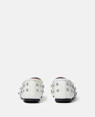 Ryder Popper-Studded Ballet Flats