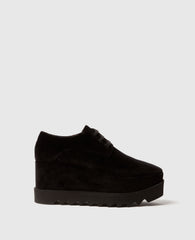 Elyse Velvet Platform Shoes