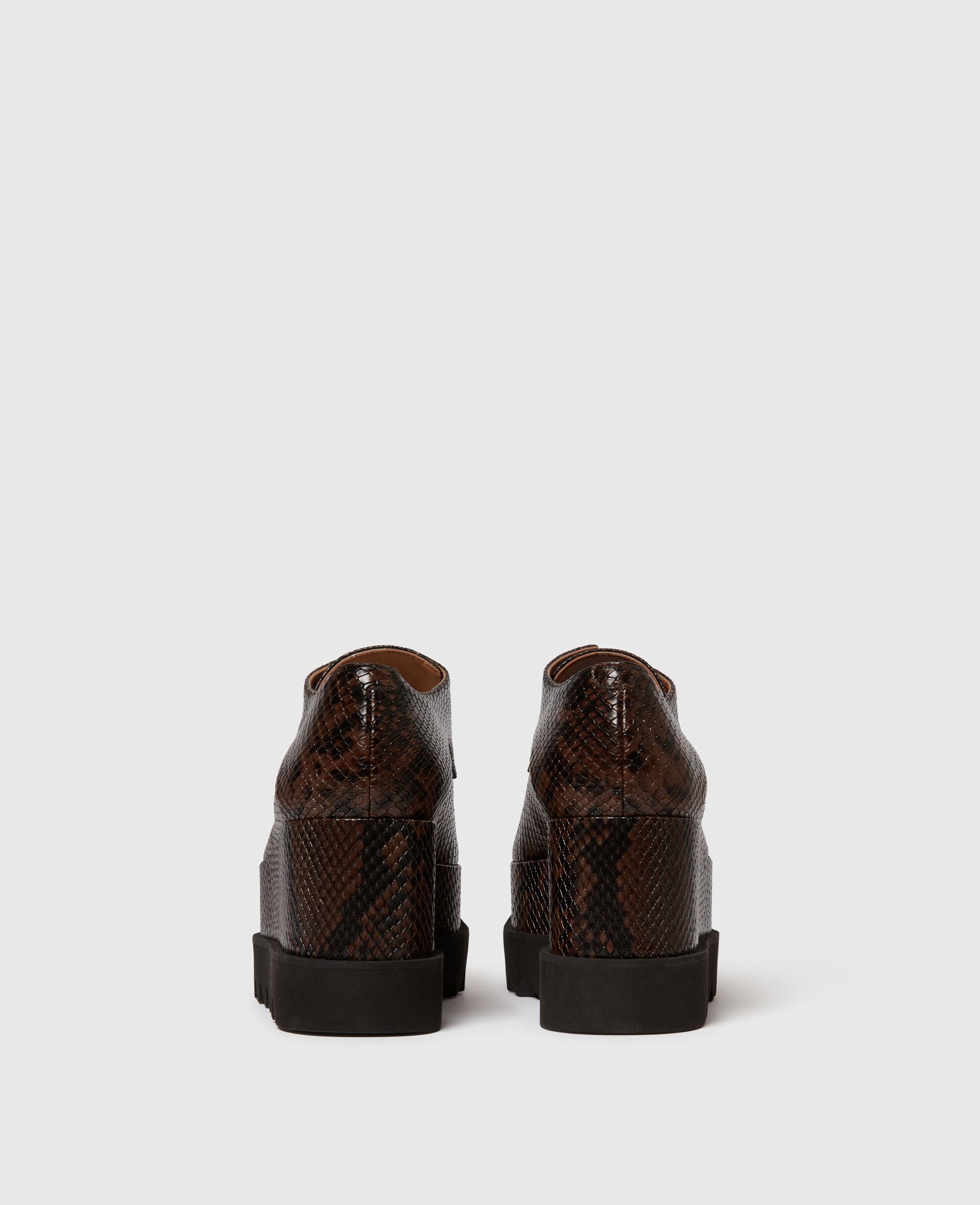 Limited-Edition Elyse Snake Platforms