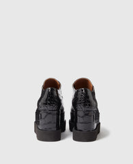 Limited-Edition Elyse Crocodile Platforms