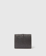 Ryder Ostrich Bi-Fold Wallet