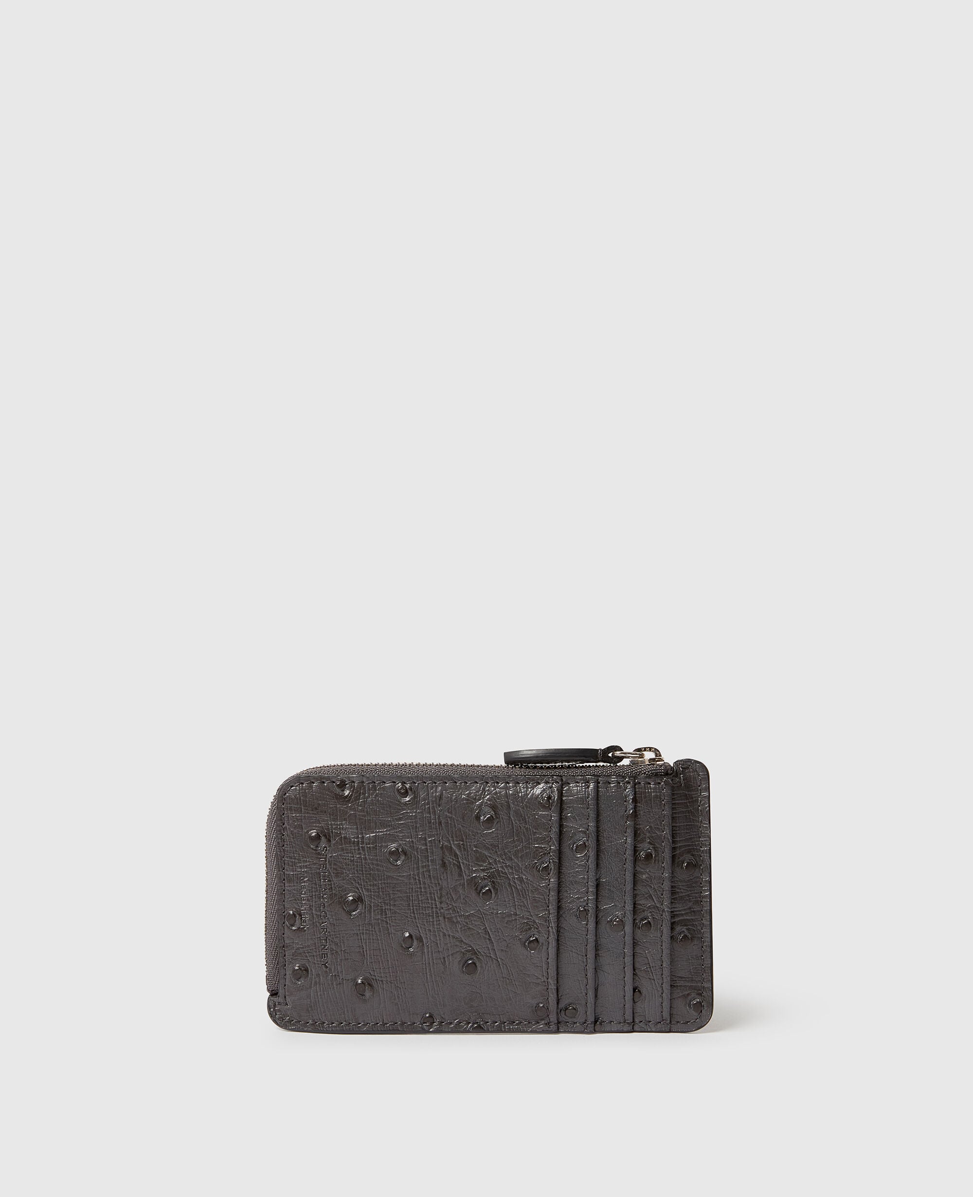 Ryder Ostrich Zip Cardholder
