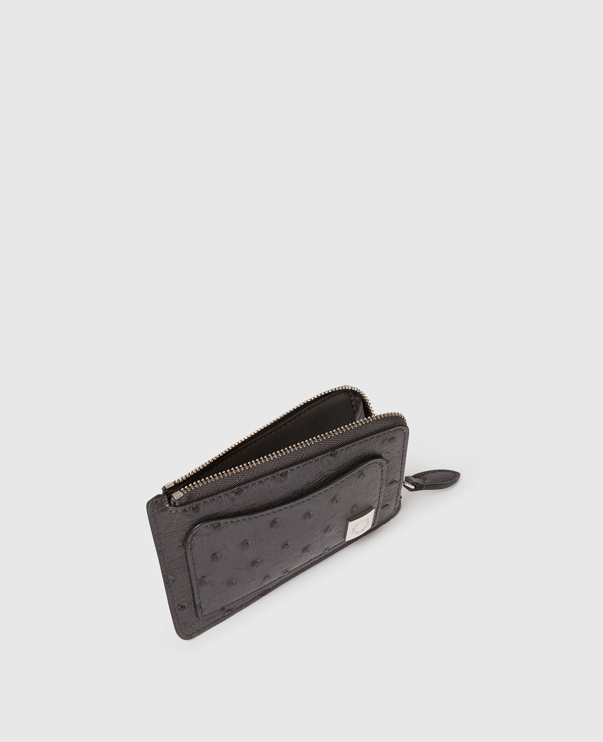 Ryder Ostrich Zip Cardholder