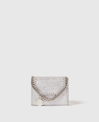 Falabella Metallic Tri-Fold Wallet