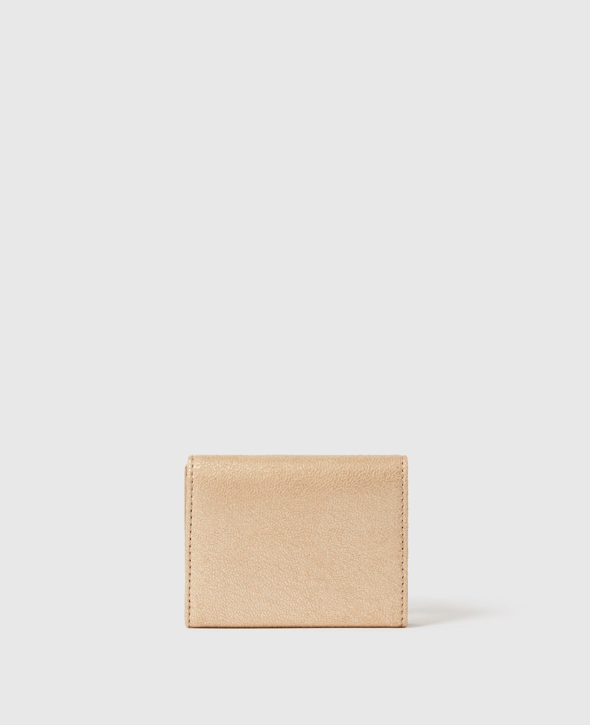Falabella Metallic Tri-Fold Wallet