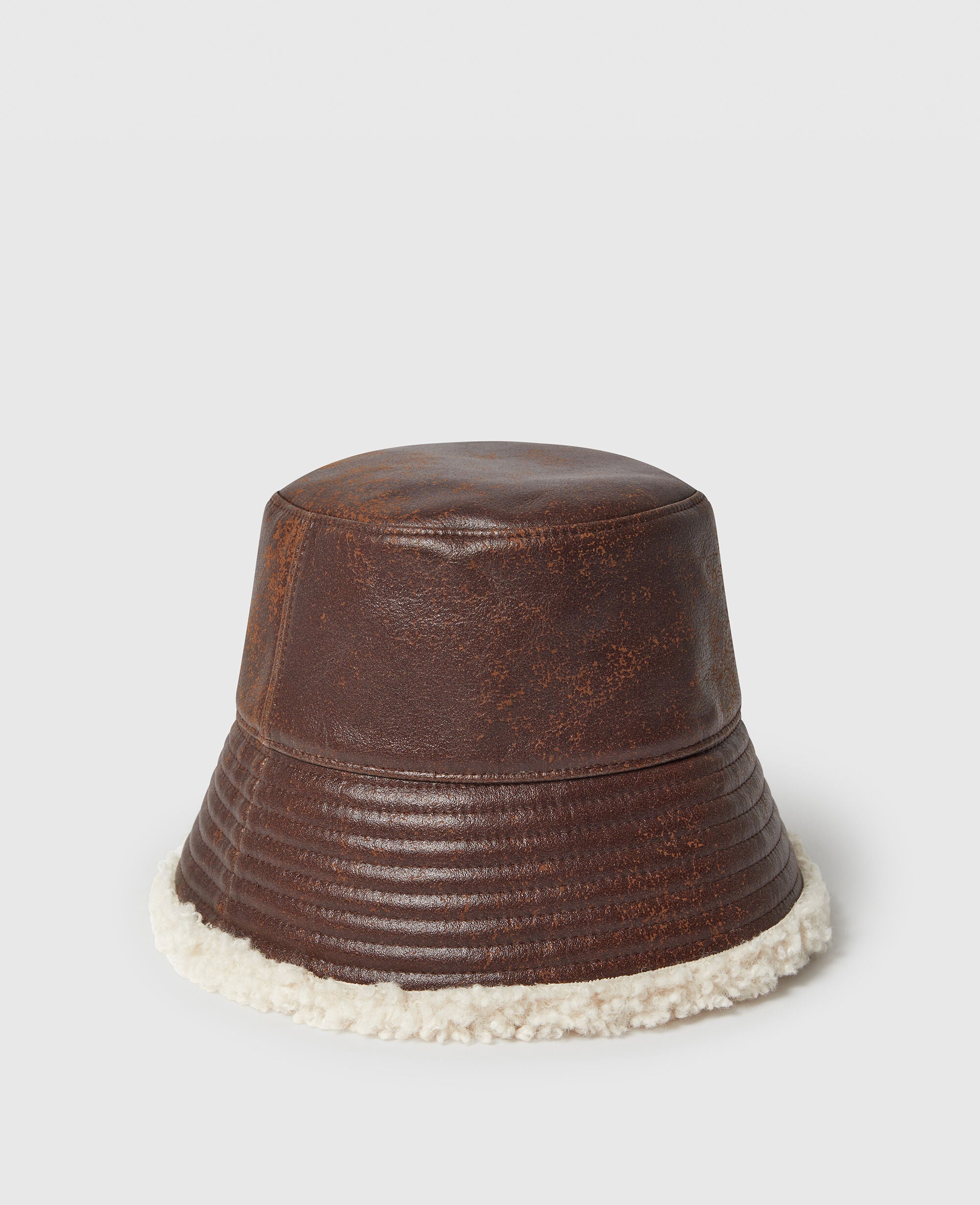 Logo Plush-Lined Bucket Hat