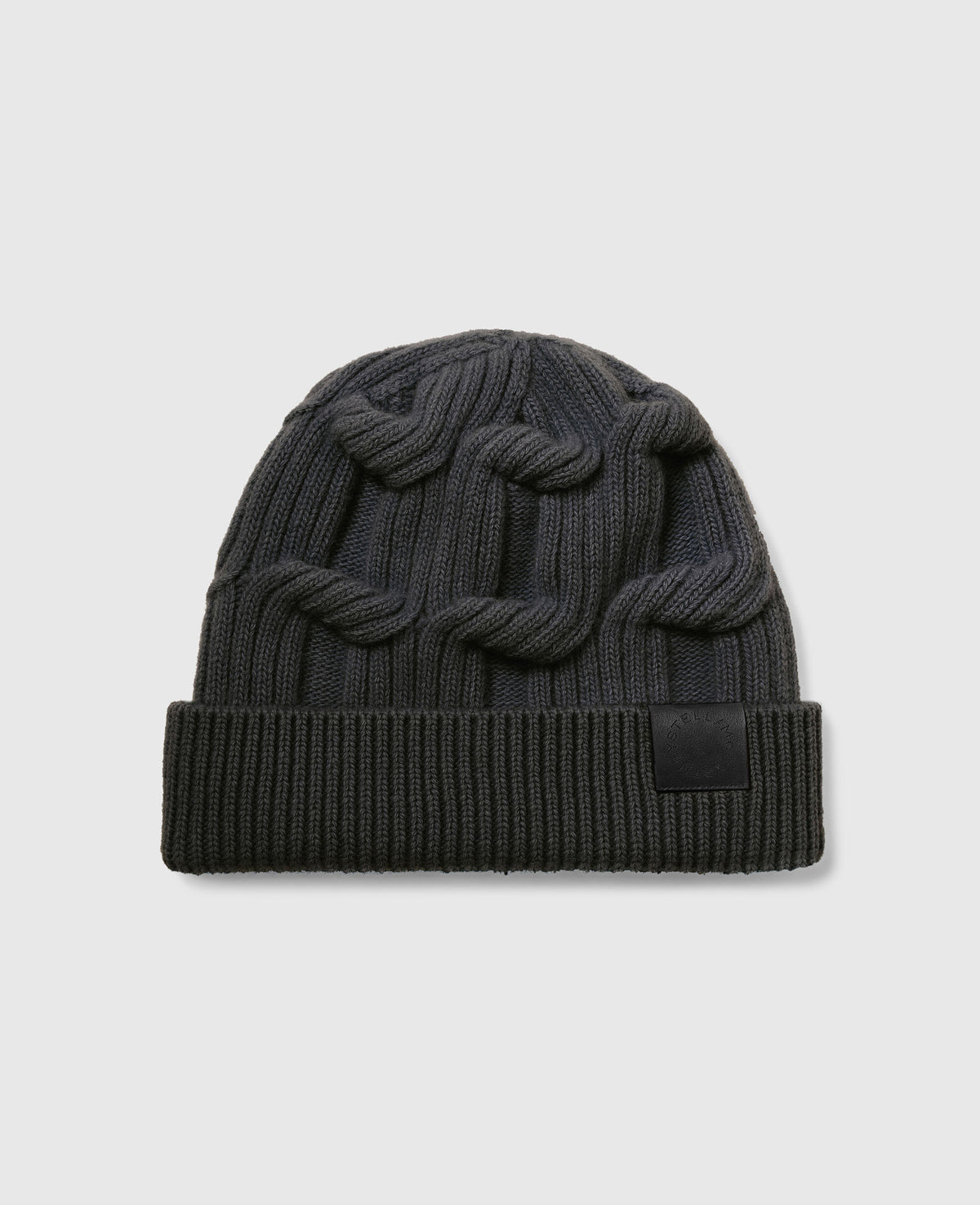 Falabella Cable-Knit Beanie