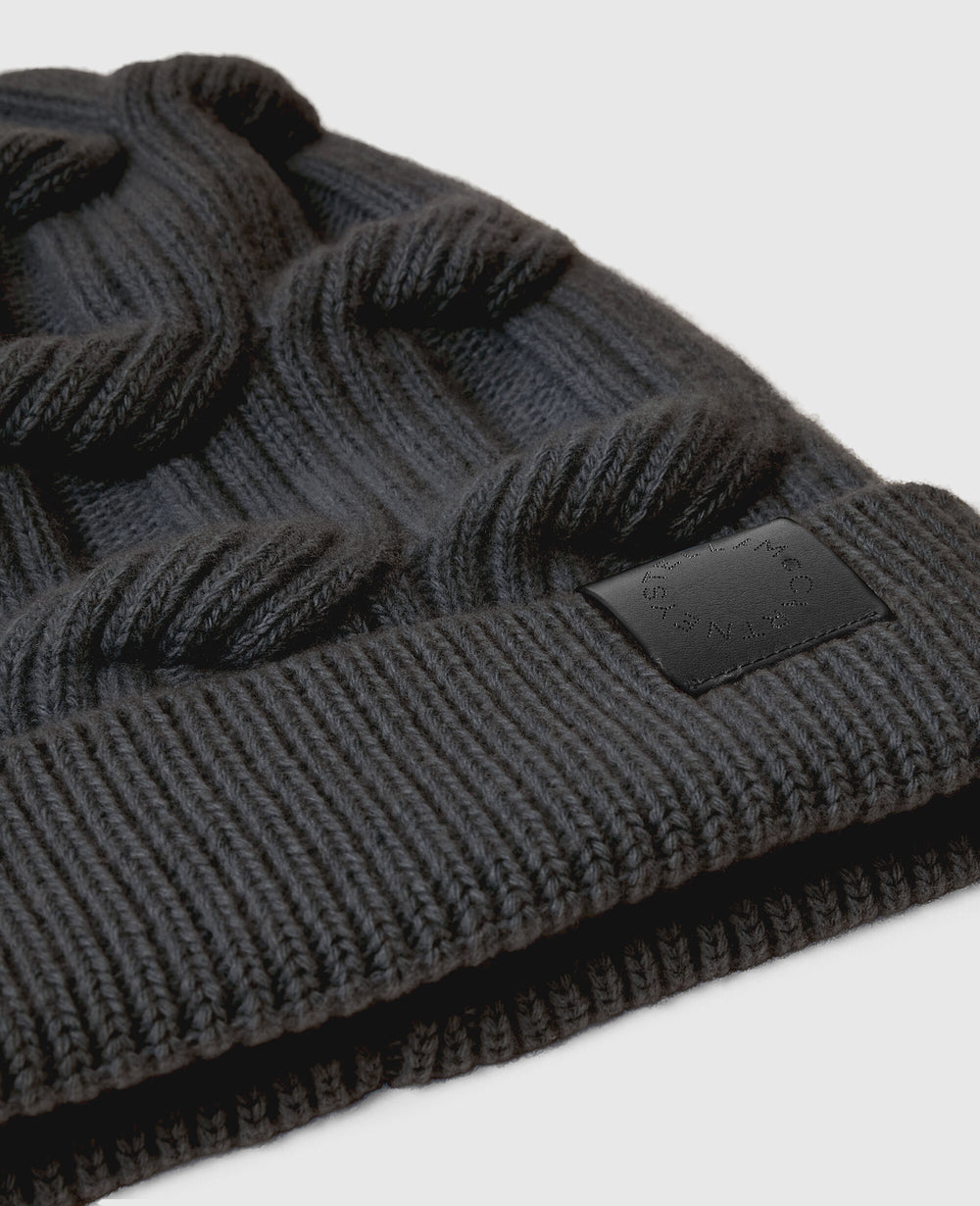 Falabella Cable-Knit Beanie