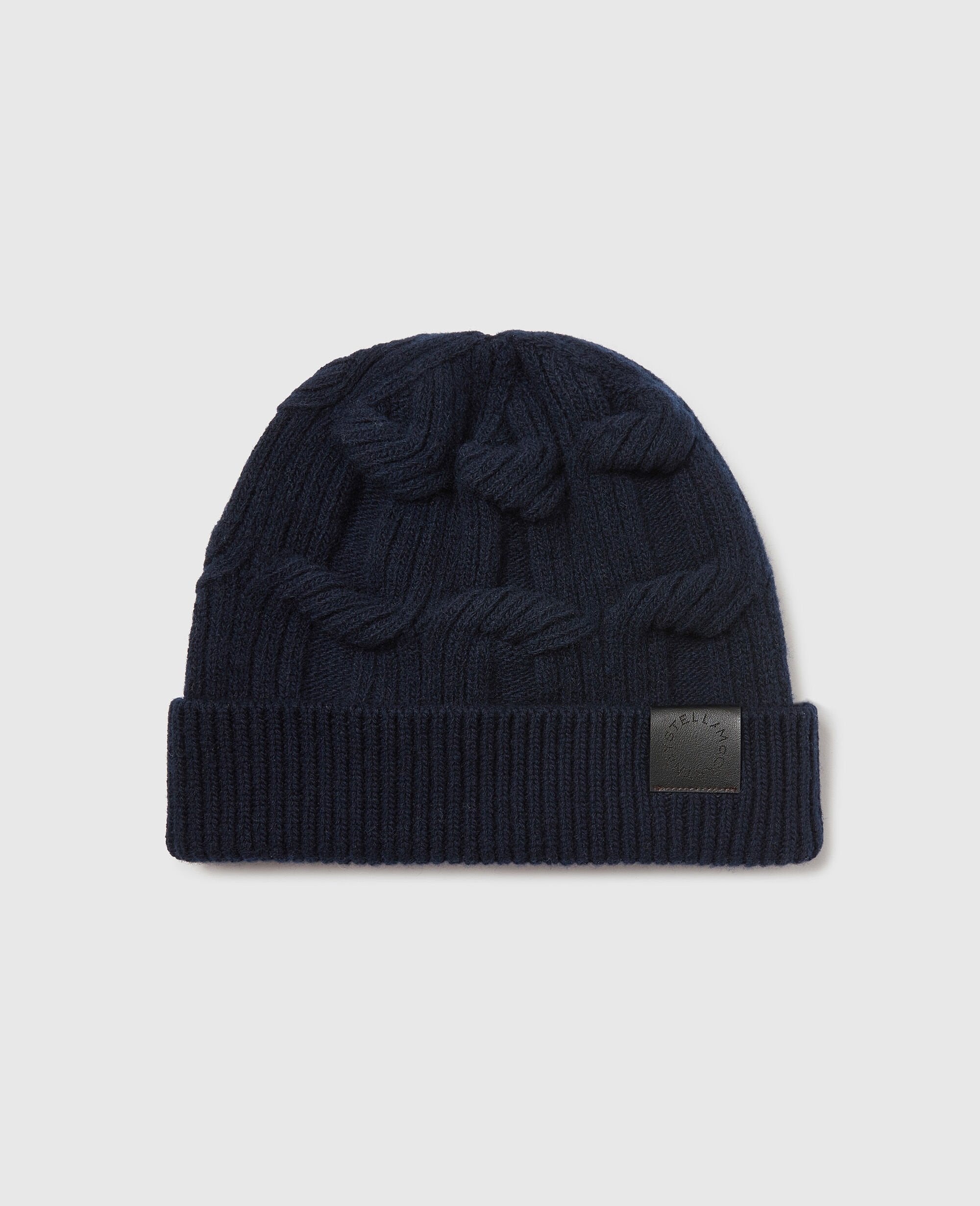 Falabella Cable-Knit Beanie