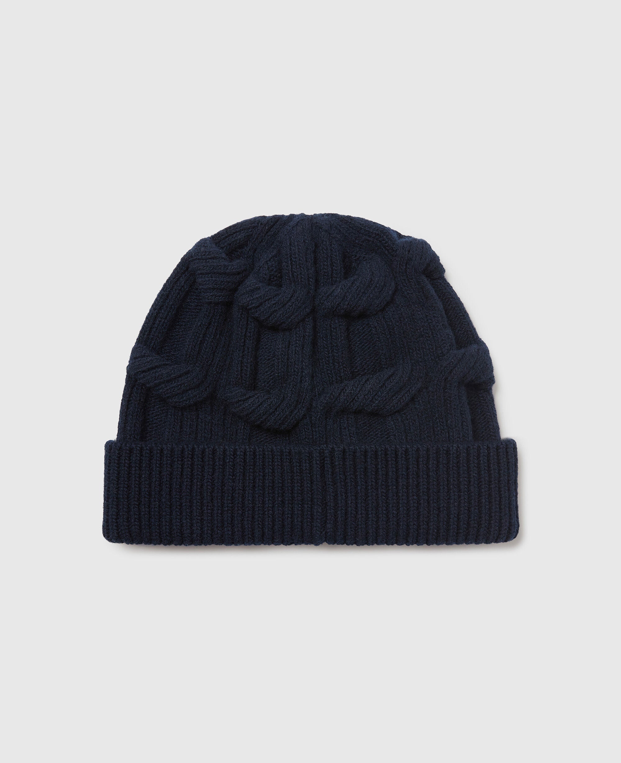 Falabella Cable-Knit Beanie