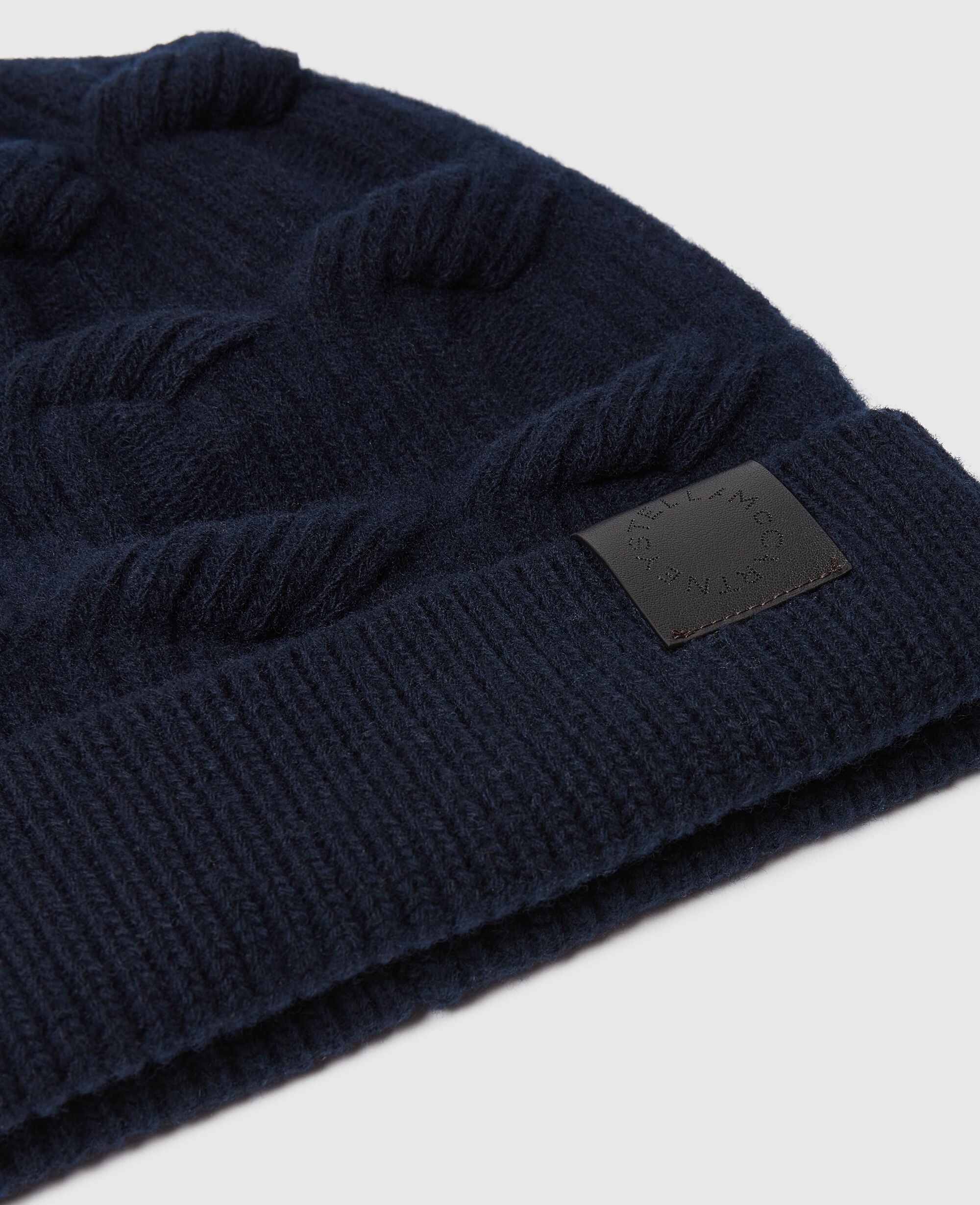 Falabella Cable-Knit Beanie