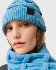 Falabella Cable-Knit Beanie