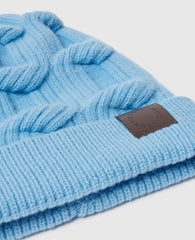Falabella Cable-Knit Beanie
