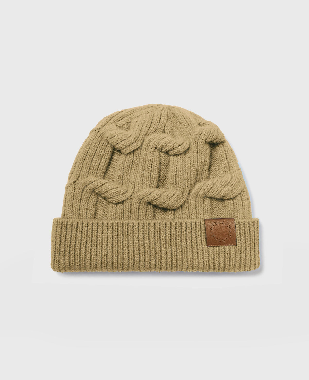 Falabella Cable-Knit Beanie