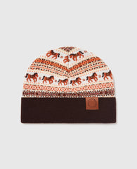 Fair Isle Wool Beanie
