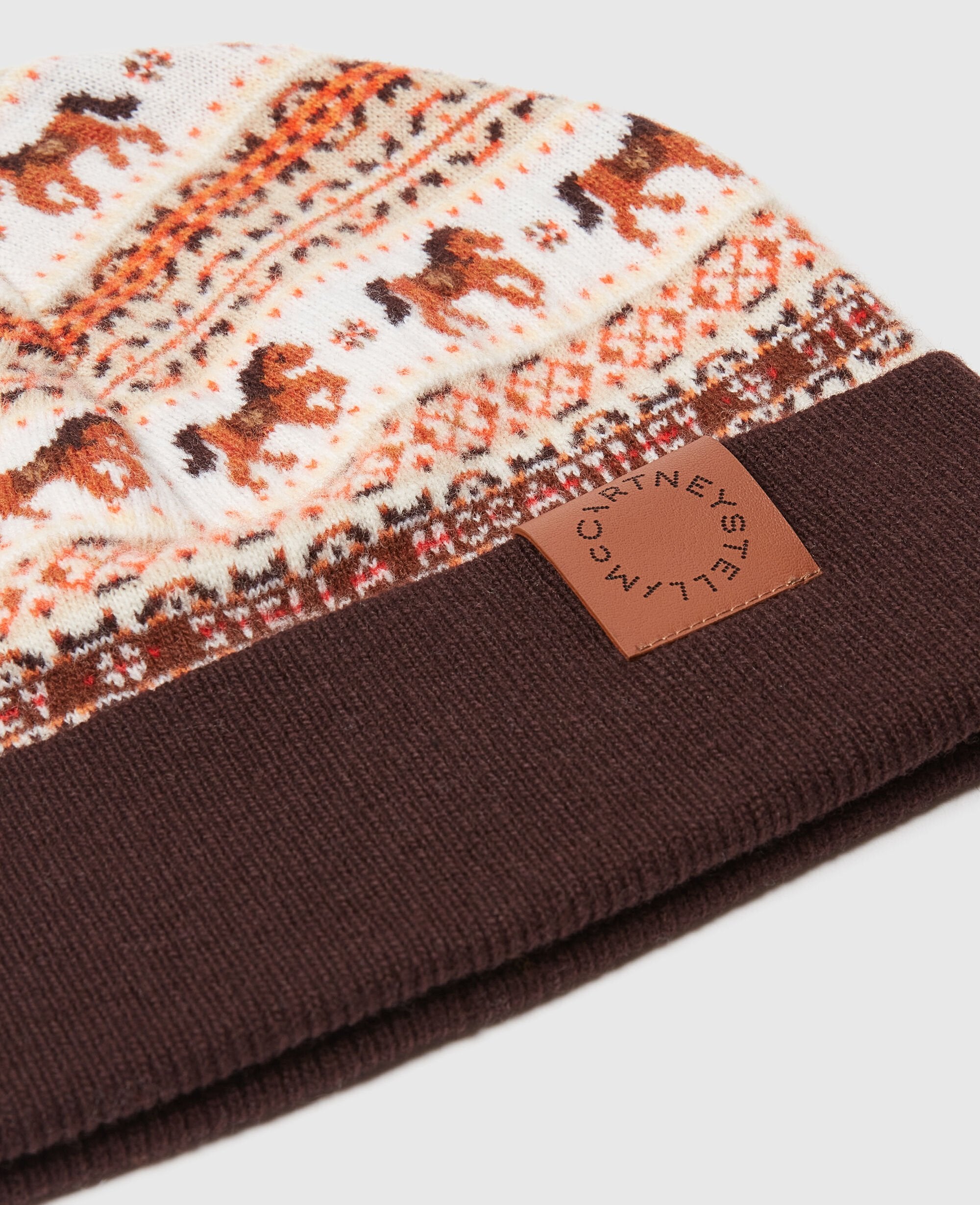 Fair Isle Wool Beanie