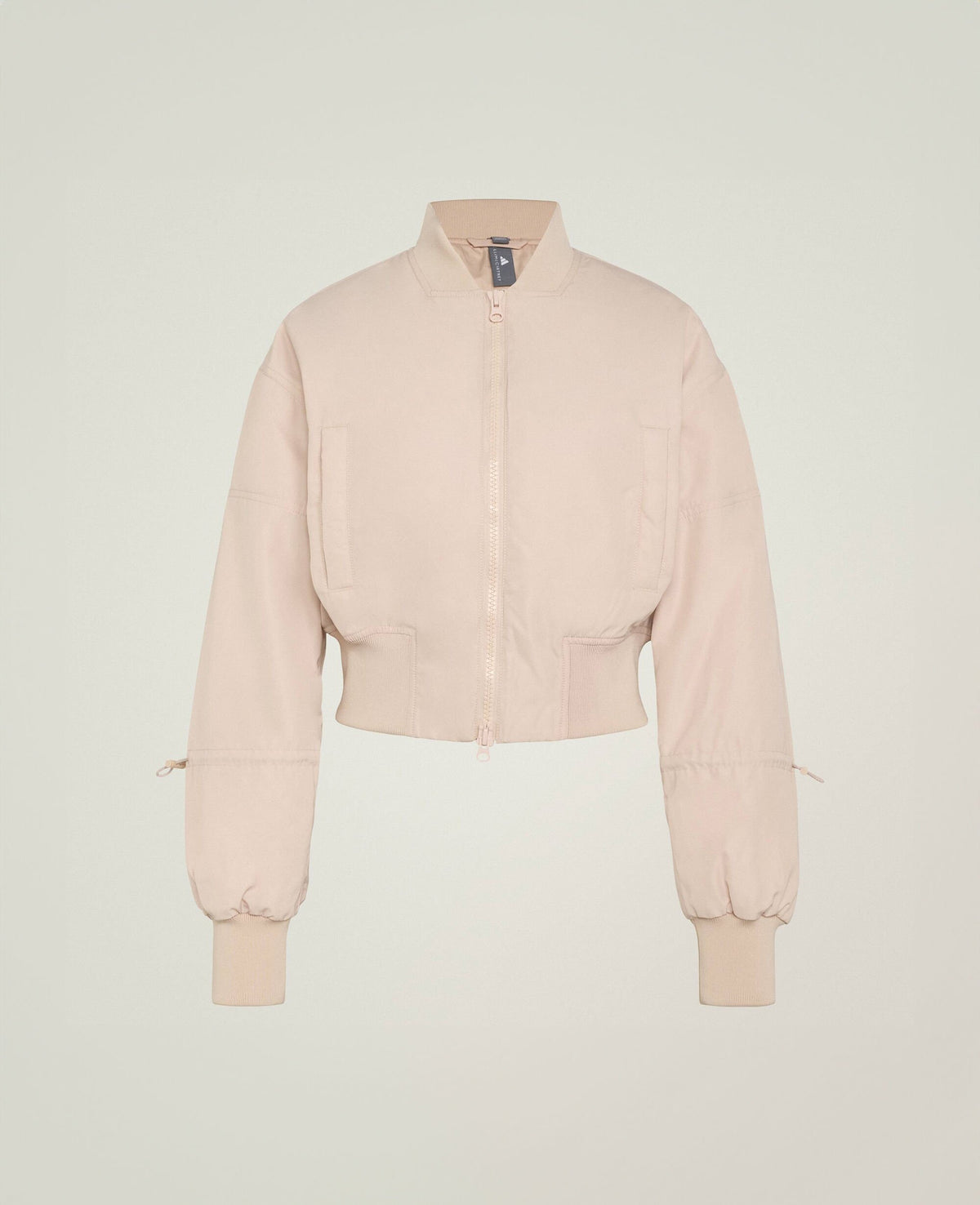 Sportswear Woven Cropped Bomber Jacket