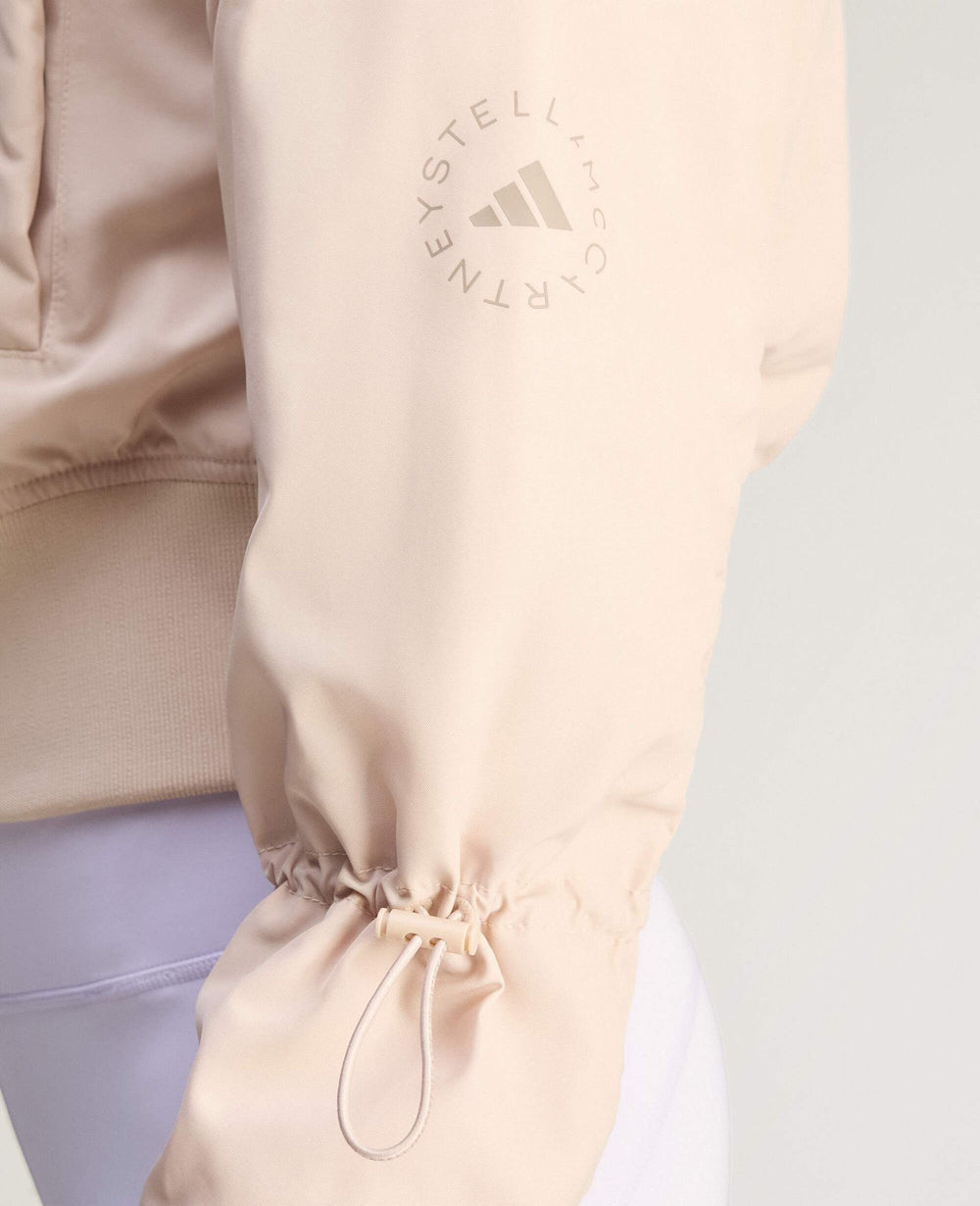 Sportswear Woven Cropped Bomber Jacket