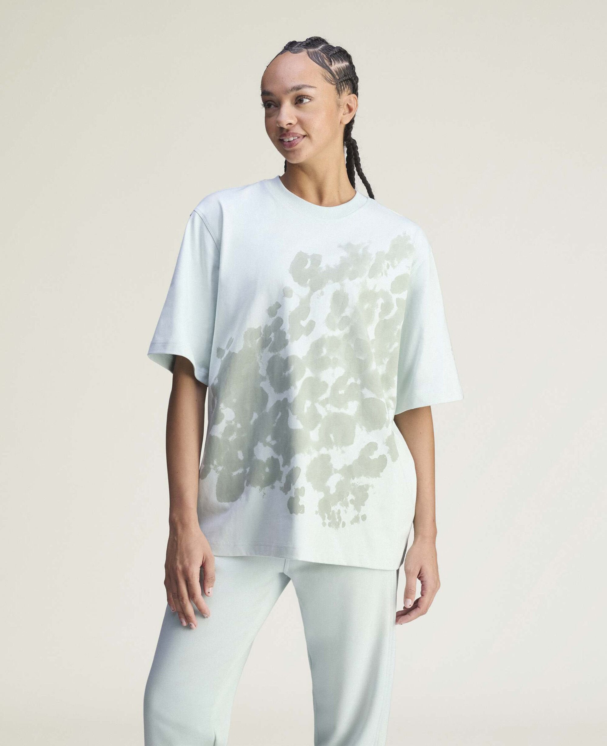 LogoOversized Leopard Print T-Shirt