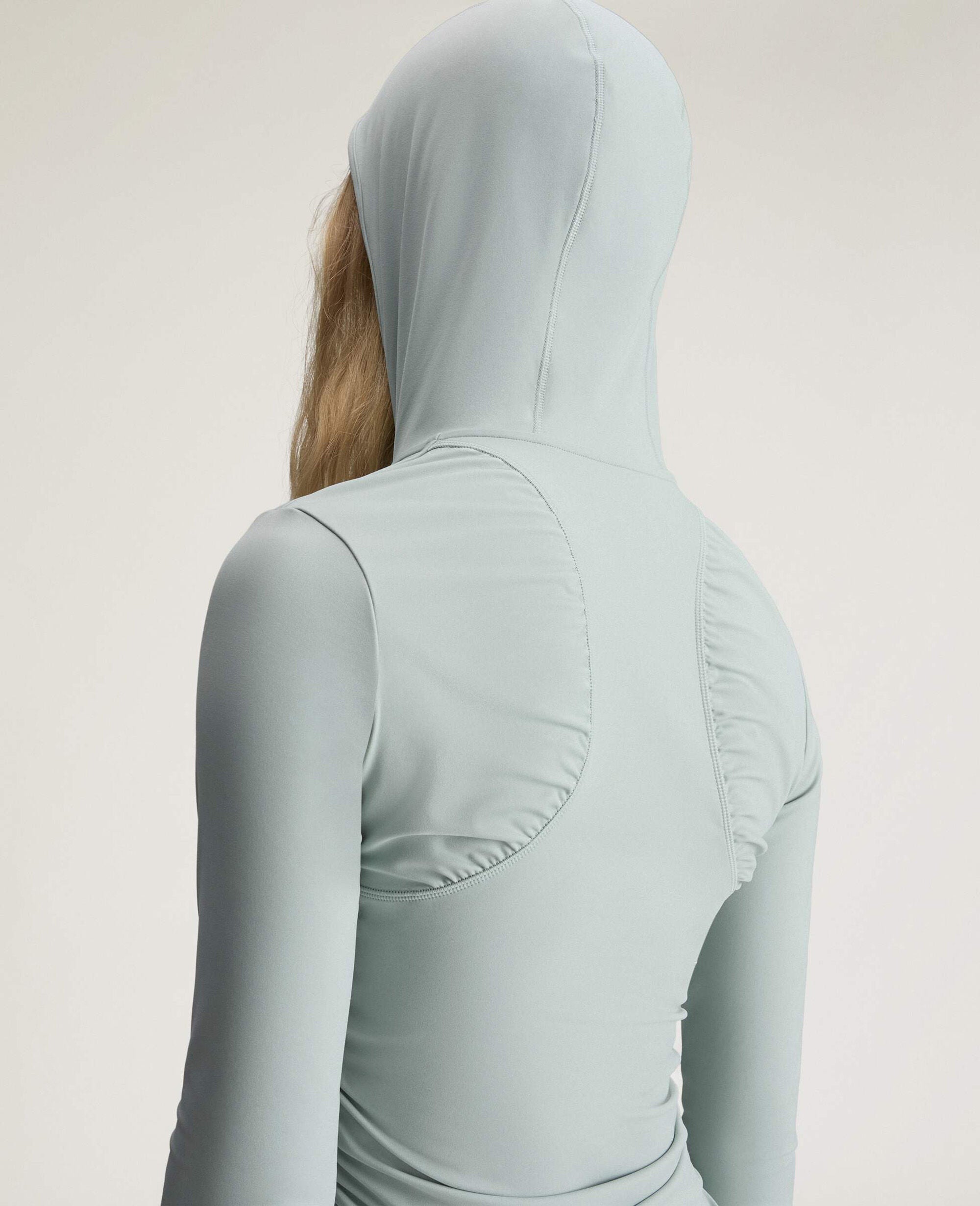 TruePurpose Long-Sleeve Hooded Midlayer