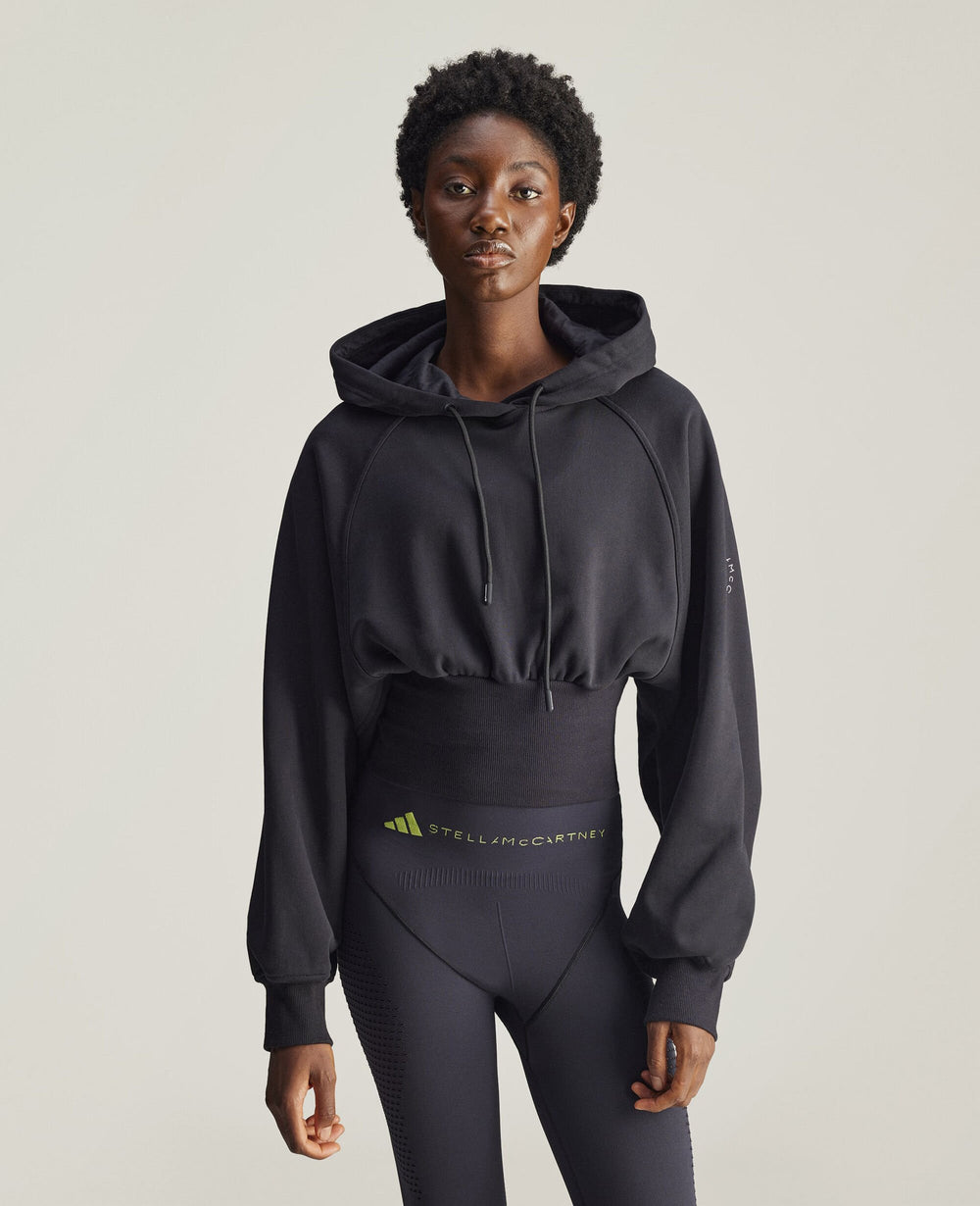 Logo Cropped Hoodie