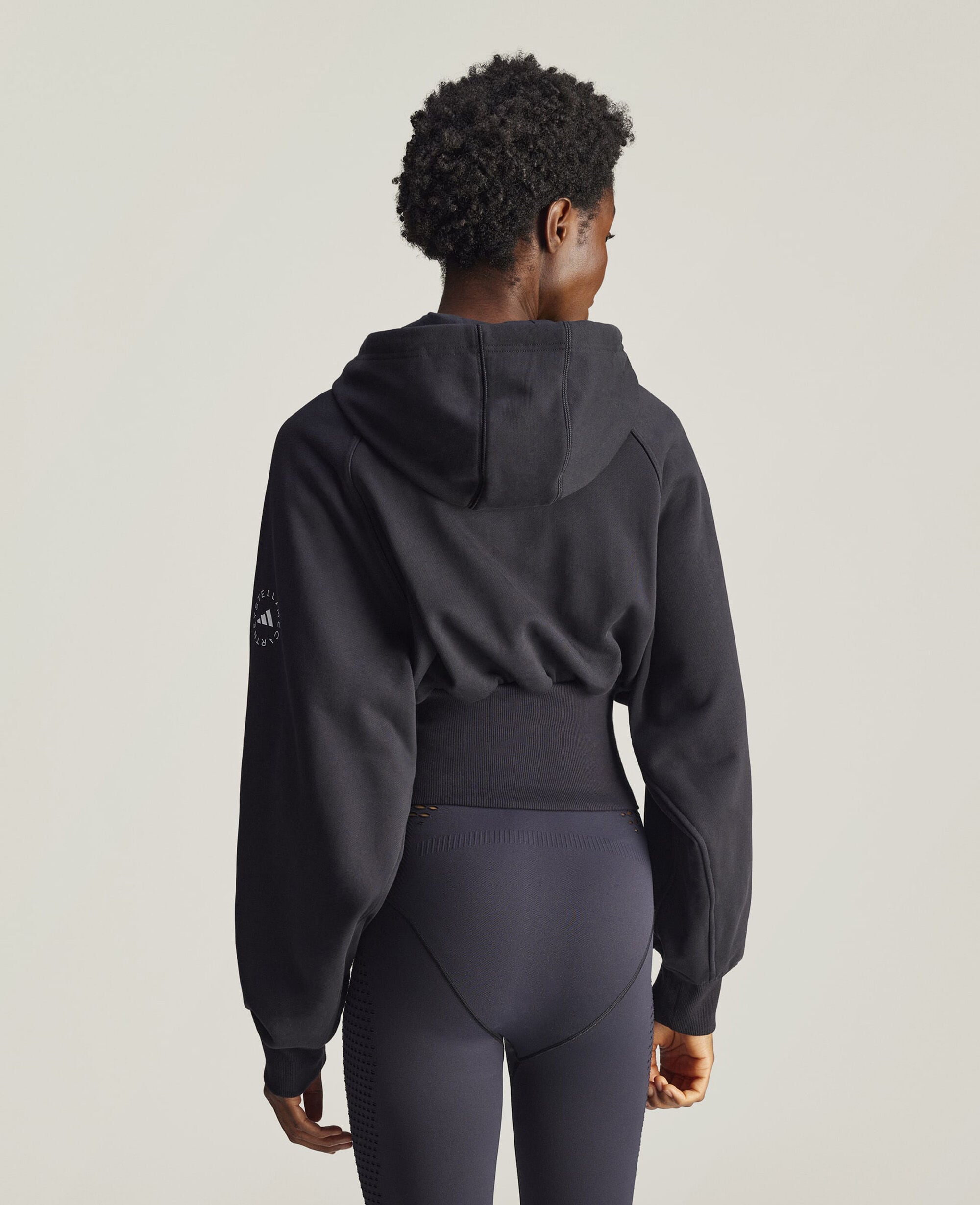 Logo Cropped Hoodie
