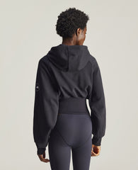 Logo Cropped Hoodie