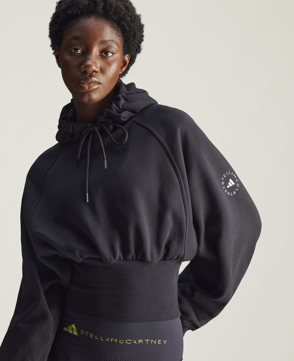 Logo Cropped Hoodie