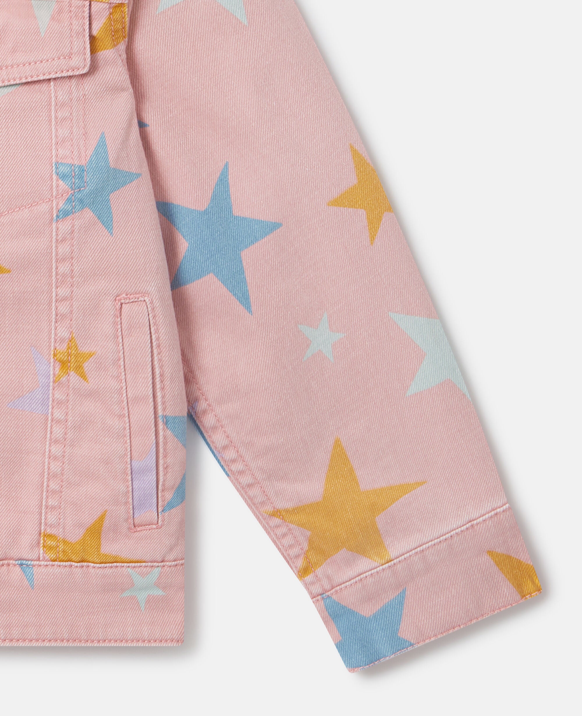 Graphic Print Zipper Jacket