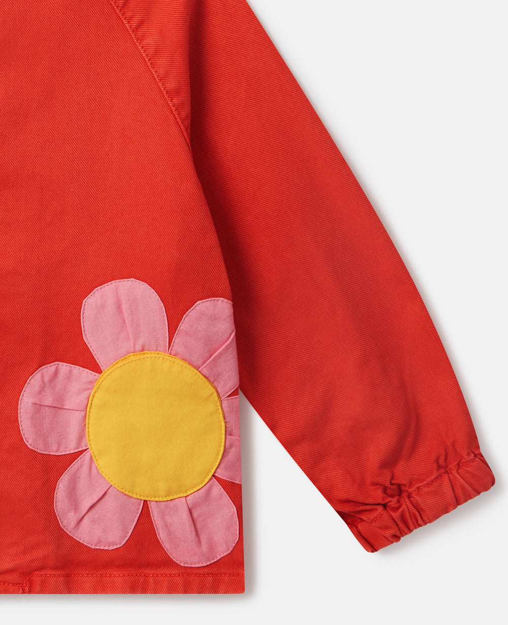 Floral Appliqué Cardigan