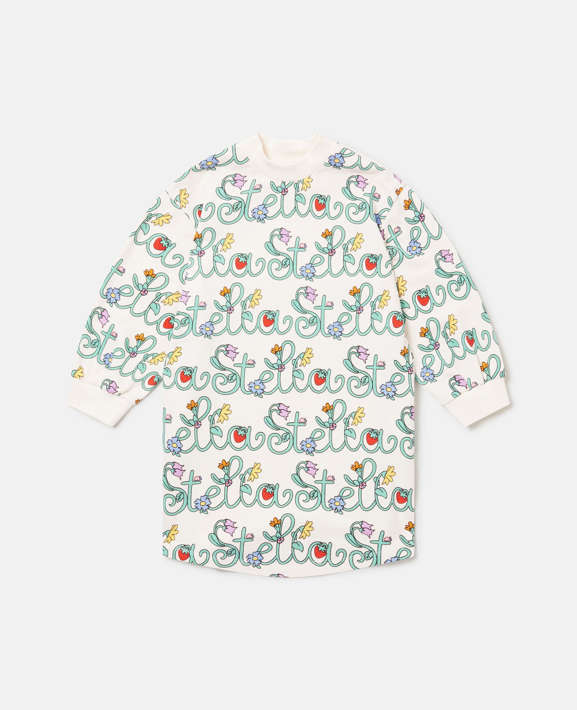 Stella Vine Print Sweatshirt Dress