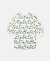 Stella Vine Print Sweatshirt Dress