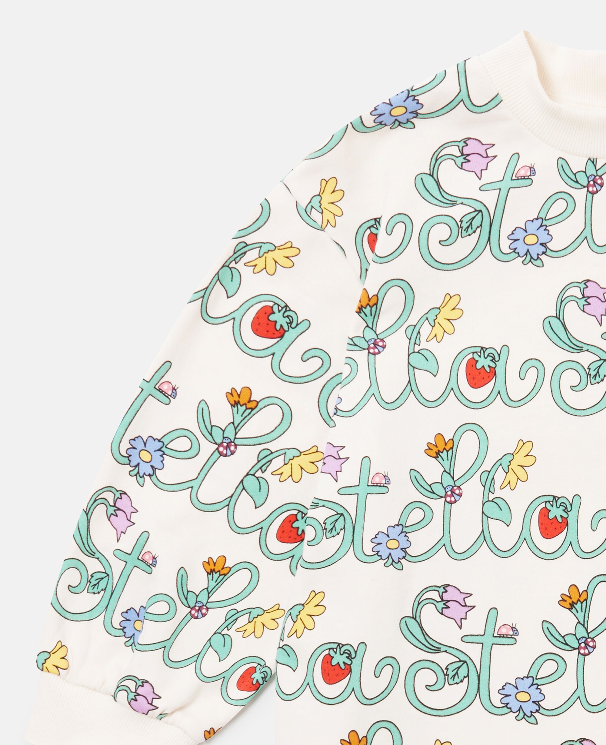 Stella Vine Print Sweatshirt Dress