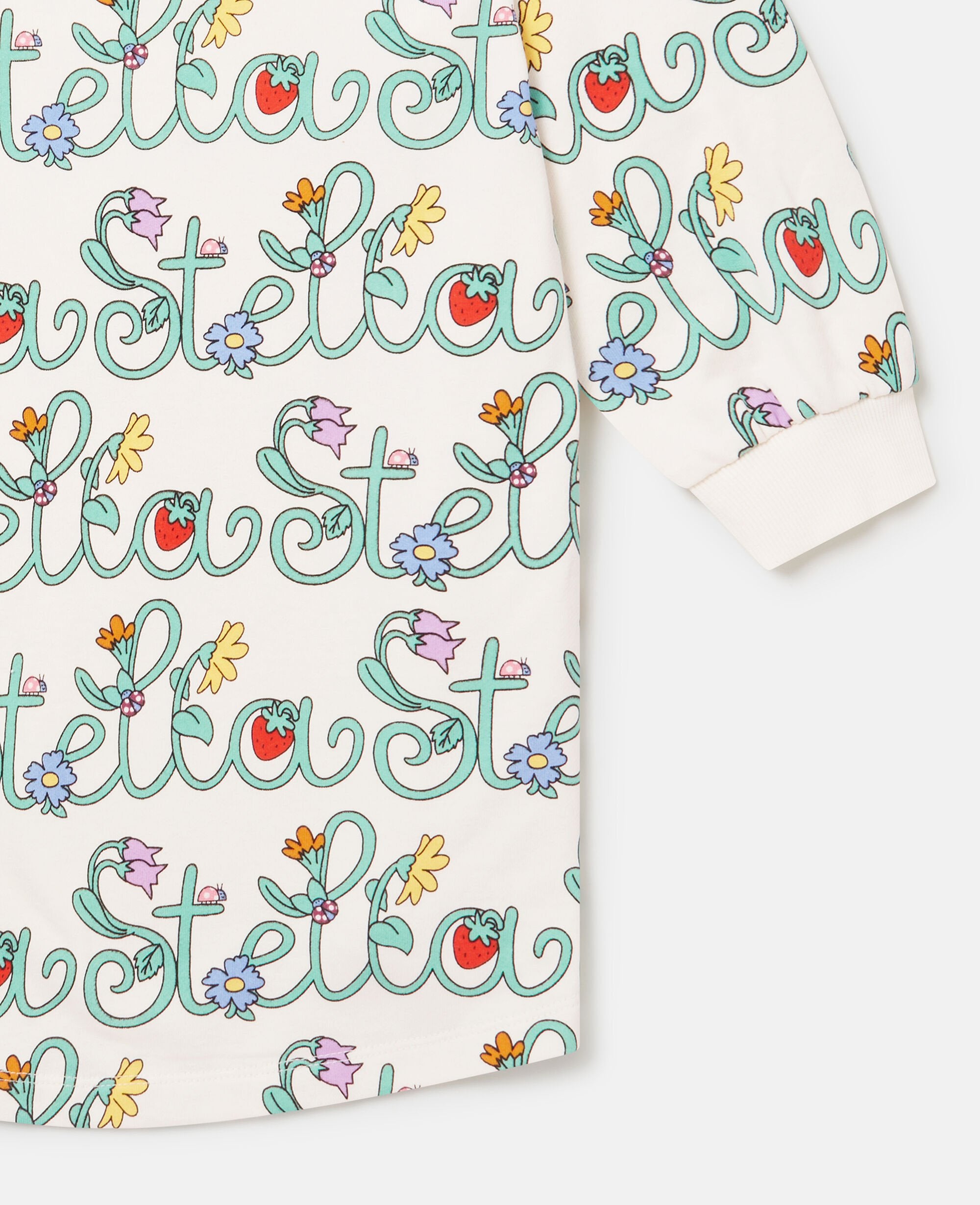Stella Vine Print Sweatshirt Dress