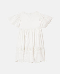 Short Sleeve Broderie Dress